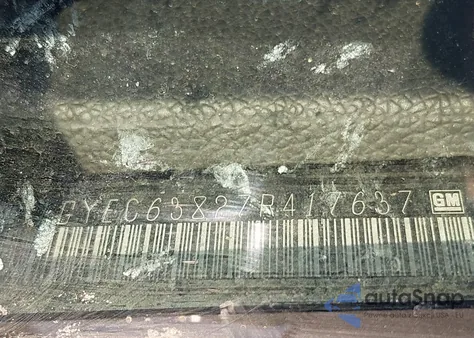 2007 Cadillac Escalade Standard из США, поврежденный, VIN 1GYEC63827R417637